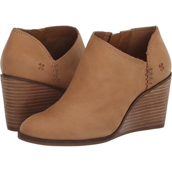 Lucky Brand Shoes - Lucky Brand Women's Zemlin Wedge Bootie Ankle Boot in Canella Size 12M
